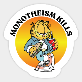 MONOTHEISM KILLS Sticker